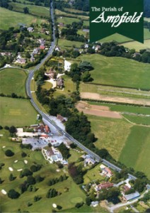 The Parish of Ampfield - Arial view