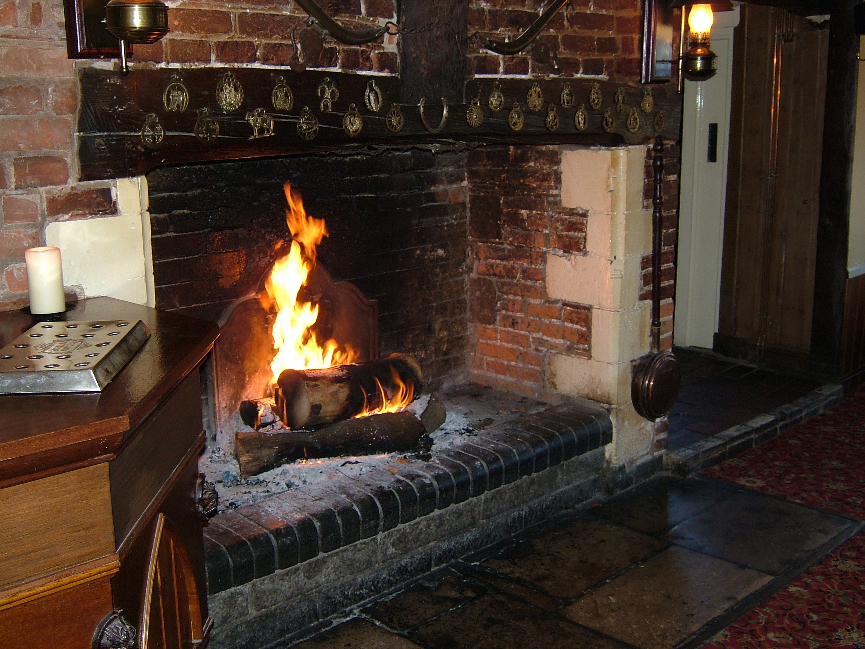 The Lounge Fireplace